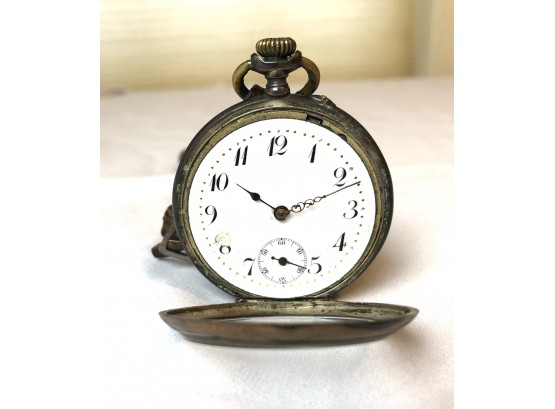 Antique Cylindre 10 Rubis Pocket Watch