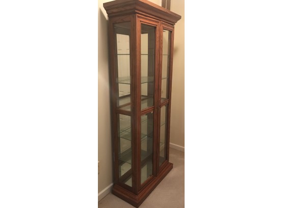 Large Glass Front Storage Display Cabinet