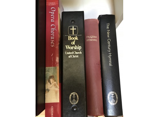 Lot Of Four Hymnals/Worship/Choral Books