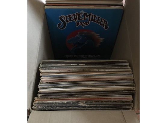 Large Lot Of Classic Rock/popular Music LPs
