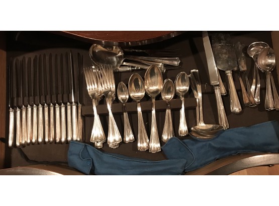 Silver Plate Flatware Set/ Rogers Brothers.