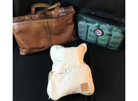 First Aid Kits And Leather Case