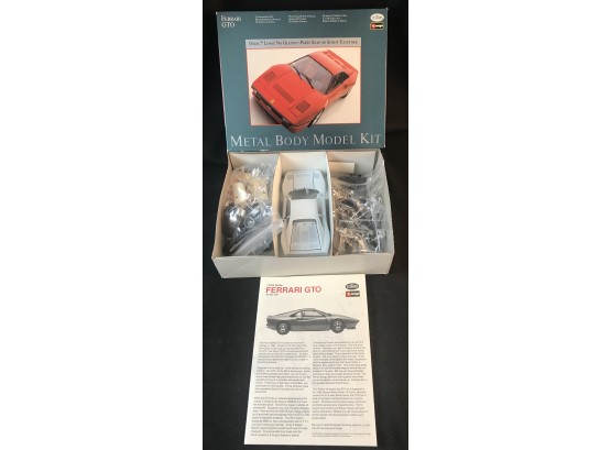 Ferrari GTO Metal Body Model Kit