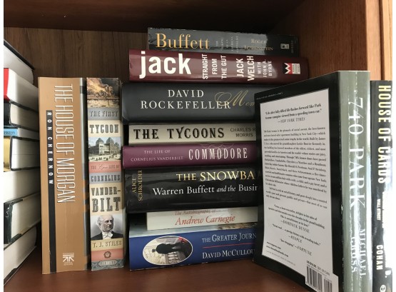 Books About American Tycoons And Businessman