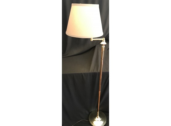 Modern Floor Lamp With Linen Shade