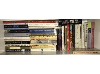 Shelf Of Soft Cover Novels