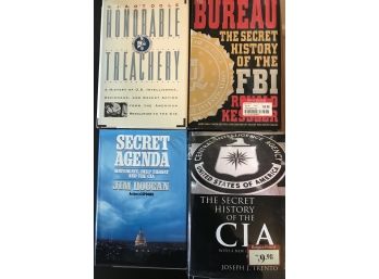 Four Books About The CIA/FBI
