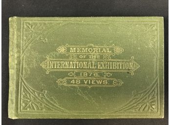 1876 Mini Book. Memorial Of The International Exhibition At Philadelphia  48 Views, By Tho Hunter Publisher