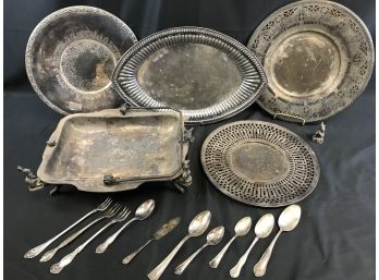 Silver Plate Lot, WM Rogers, Etc , See Pictures