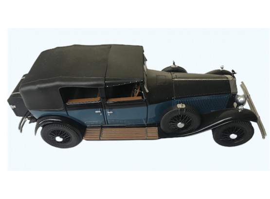 1929 Rolls Royce Phantom I  Cabrolet  De Ville Franklin Mint Diecast Car