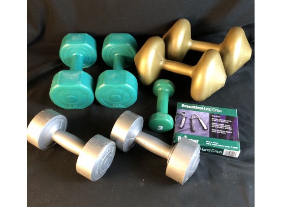 Assorted Weights For Exercise
