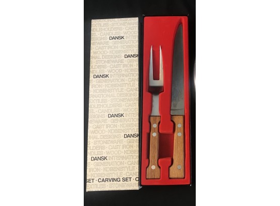 Dansk Carving Knife And Meat Fork