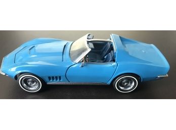 1968 Chevrolet Corvette Franklin Mint Diecast Car