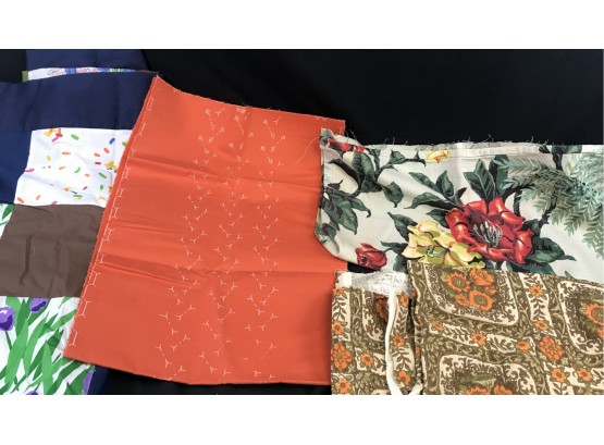 Vintage Fabrics And Unfinished Projects