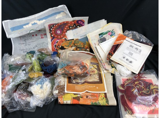 Assorted Needlework Projects For You To Complete