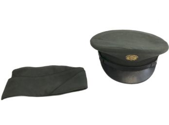 Circa World War II Army Hats.