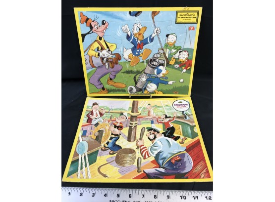 2 Walt Disney’s Inlaid Puzzle, Vintage