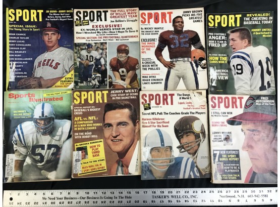 8 Sport Magazines From The 1960s
