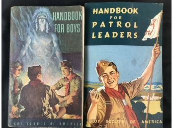 Boy Scouts Of America Handbook 1953 And 1951
