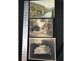 Three Antique Photos