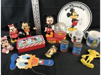 Vintage Walt Disney World Lot, Mickey Mouse, Minnie