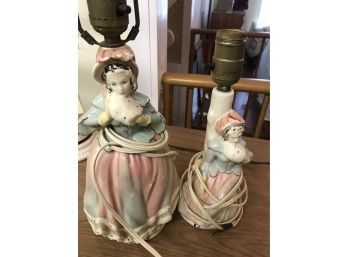 Victorian Lady Lamps,