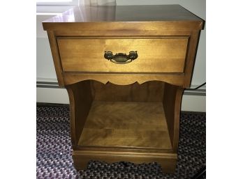 Early American Style One Drawer Stand