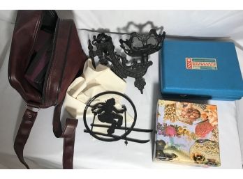 Cast Iron, Camera, Barber Equipment, Etc.