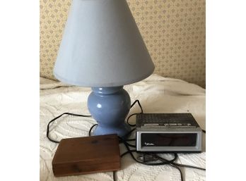 Lamp And Clock
