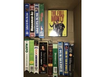 Video Tapes, Sports, Movies