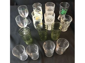 Assorted Glasses For Drinking