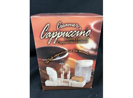 Battery Operated Cappuccino Creamer New In Box
