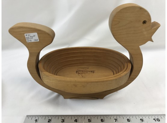 Wood Duck Collapsable Basket