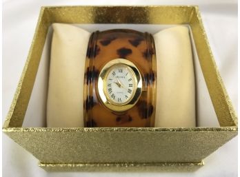 Turquoise Shell Look BeCora Quartz Watch With Box