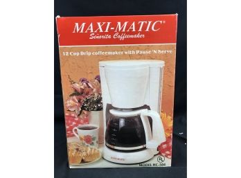 12 Cup Drip Coffee Maker, New In Box