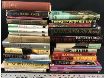 Books Lot 2 -  Various Titles, Art,  Gardening, Fiction