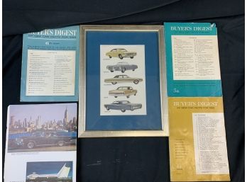 Ford Buyers Digests 1960s GM Print