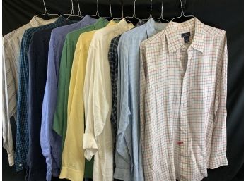 Brooks Brothers Linen Shirts Mens XL