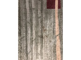 Room Size Geometric Rug About 8.75 FT X 5.5 FT