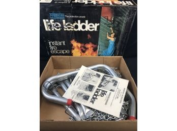 15 Foot Life Ladder, New In Box With Instructions