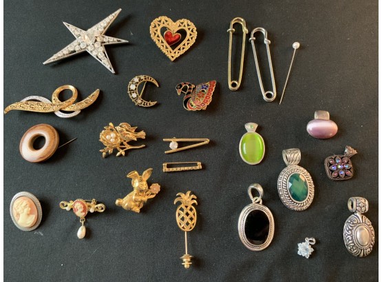 Brooches And Pendants Etc.