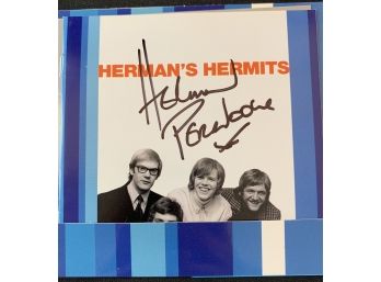 Autographed Herman’s Hermits Cd