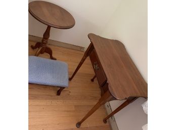 Two Tables And Stool