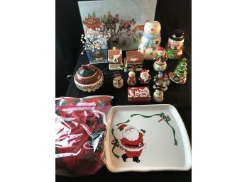 Christmas And Snowman Collectibles