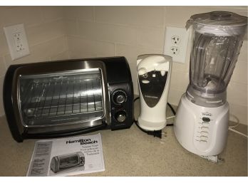 Small Kitchen Appliances/toaster Oven/CanOpener/blender