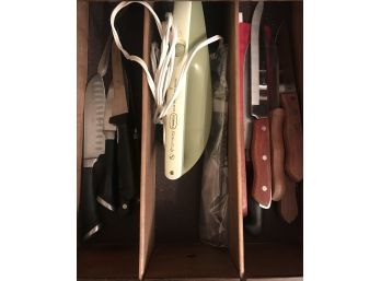 Assorted Kitchen Knives Including Chicago Cutlery