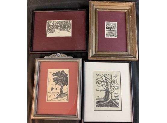 Trees- Mostly Woodcuts