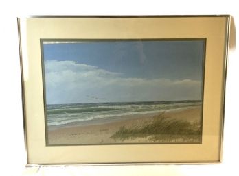 Robert Blazek  1984 Original High Head Beach North Truro, Cape Cod Seascape Painting