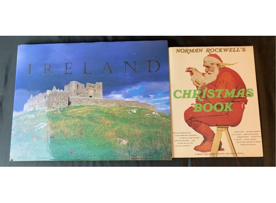 Two Coffee Table Books Ireland/ Rockwell