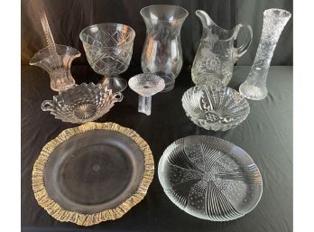 Large Assortment Of Glass